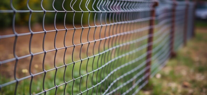 Заборы из сетки гиттер: простой, прозрачный и живой выбор для вашего участка
