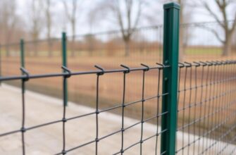 Заборы из сетки Гиттер с рейками: практичный выбор для частного участка и бизнеса