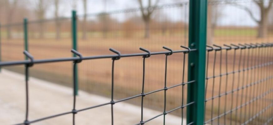 Заборы из сетки Гиттер с рейками: практичный выбор для частного участка и бизнеса